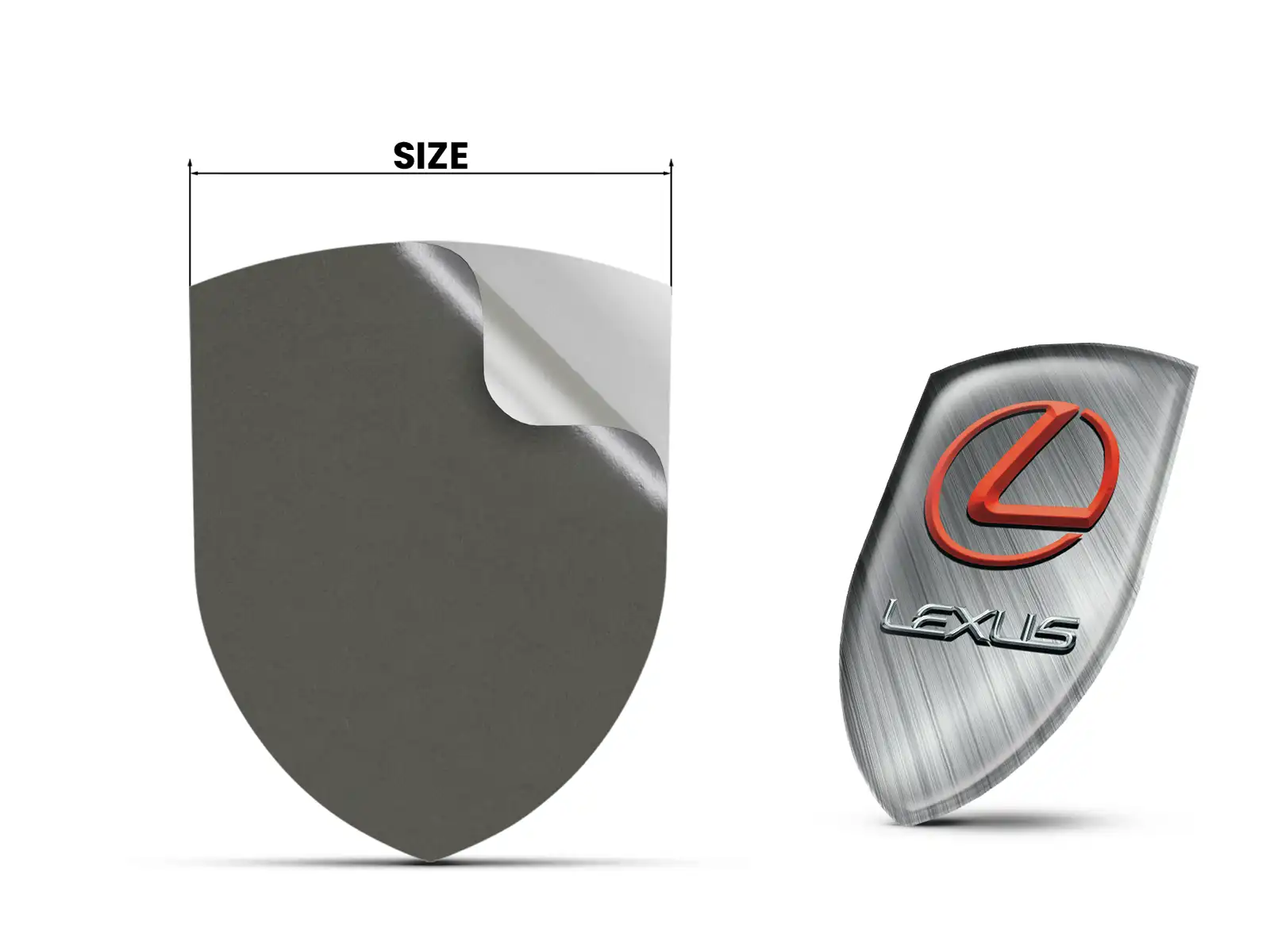 Lexus Fensteraufkleber Auto Universal Hochwertig Stabil